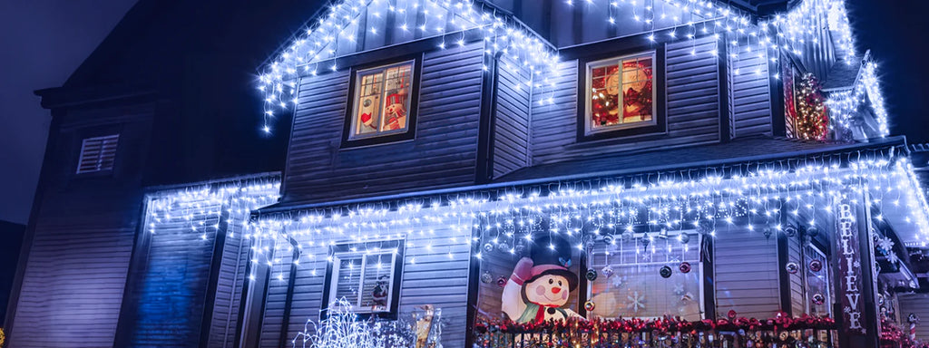 39.4 ft Christmas String Lights – 480 LEDs with 8 Modes, Timer & Memory